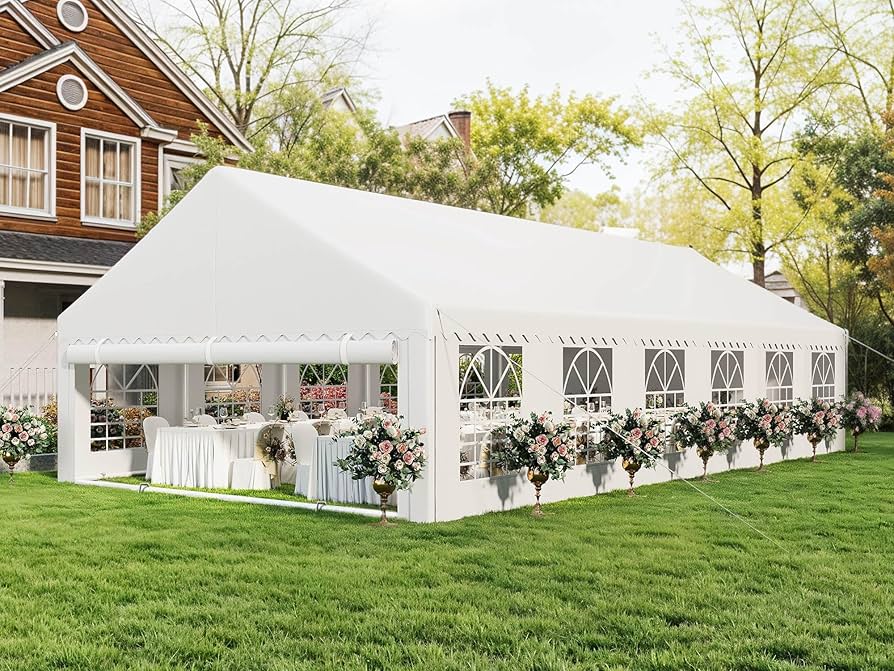 Amazon.com: YITAHOME 20x40FT Party Tent Heavy Duty PVC